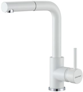 Смеситель для кухни Paulmark Kassel Ka214311-431TW белый матовый